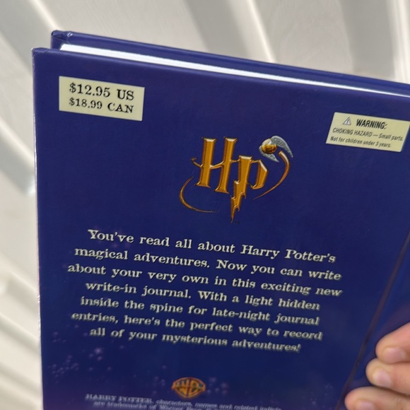 Harry Potter Deluxe Journal And Light Notebook Journal New scholastic HP Warner - Picture 13 of 13